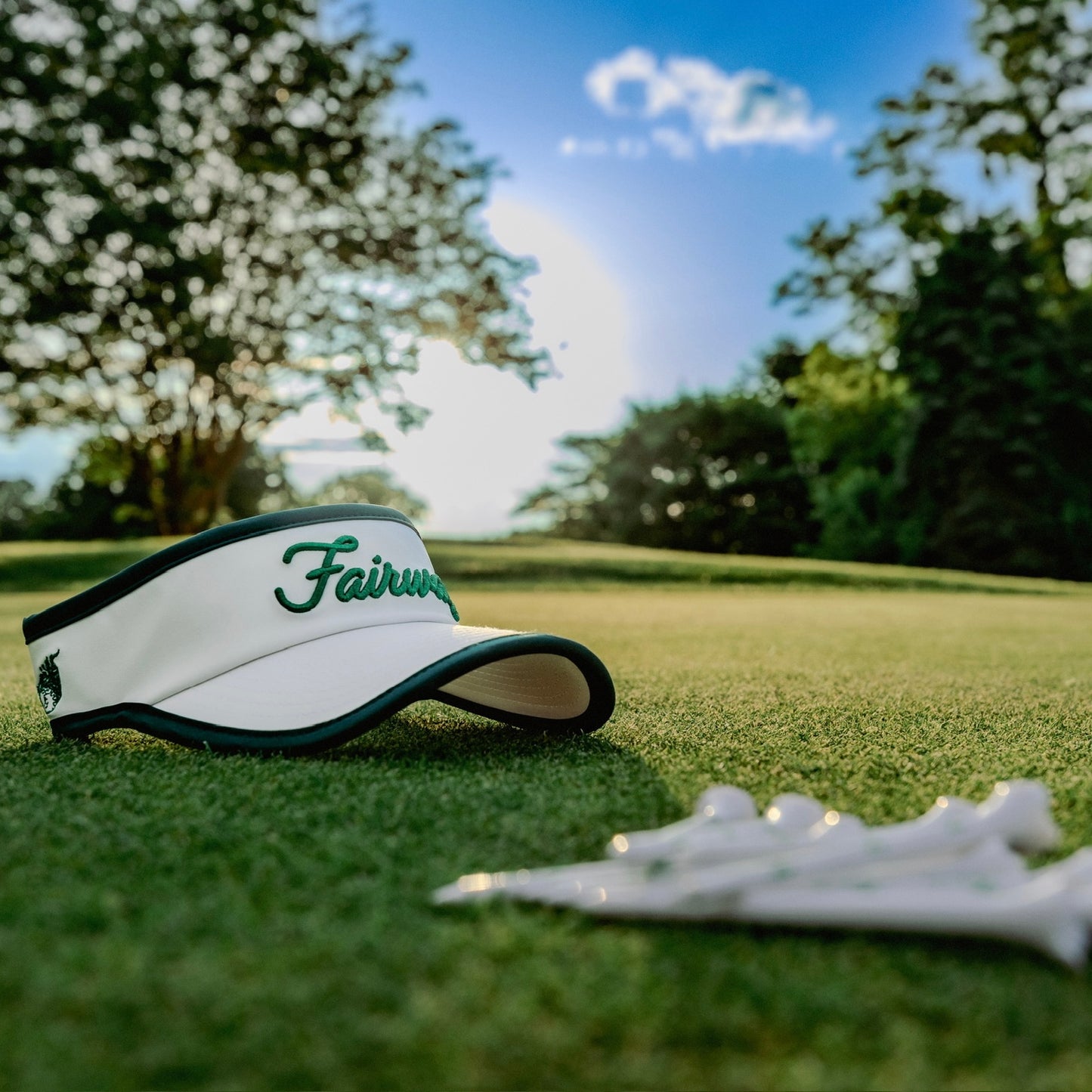 Fairway Script Visor